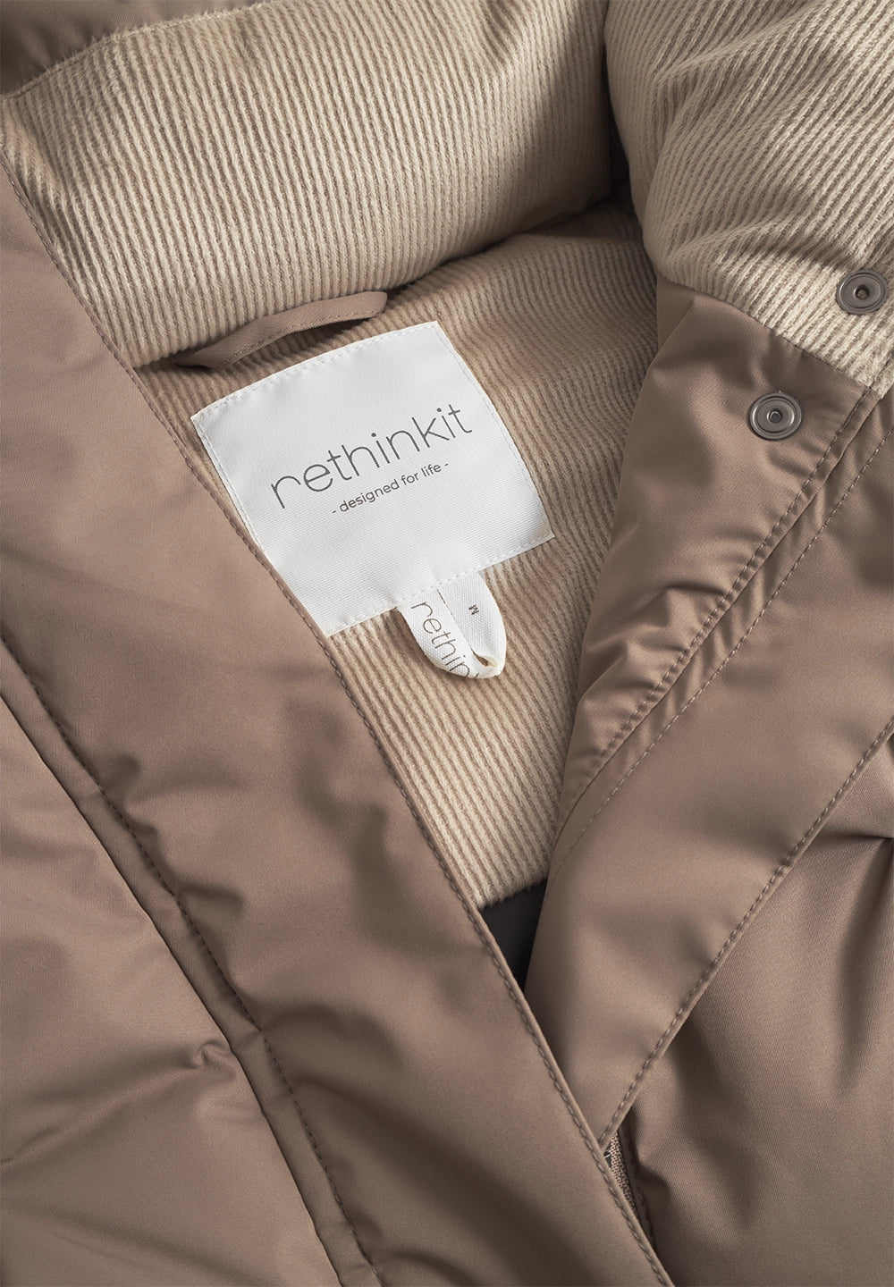 Rethinkit Vest Cube Jackets 3201 walnut