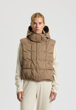 Rethinkit Vest Cube Vest 3201 walnut