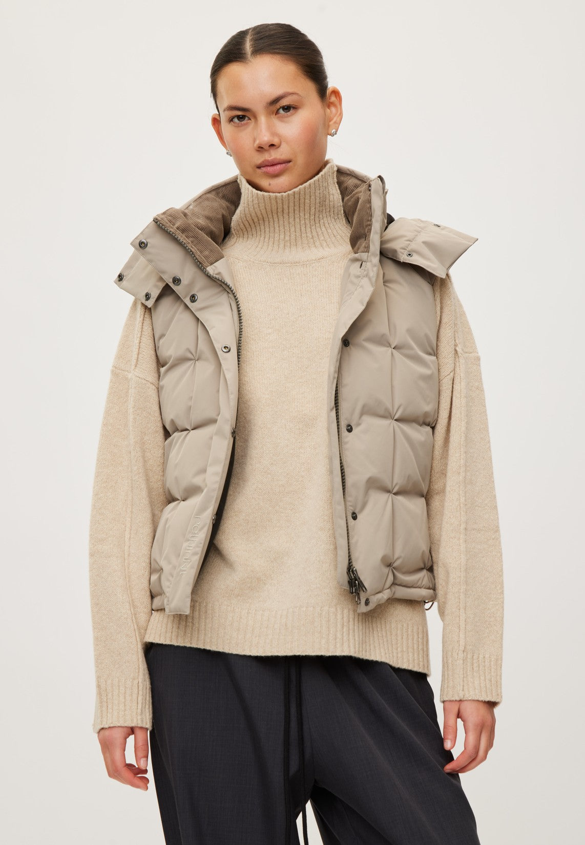 Rethinkit Vest Cube Vest 9526 vintage khaki