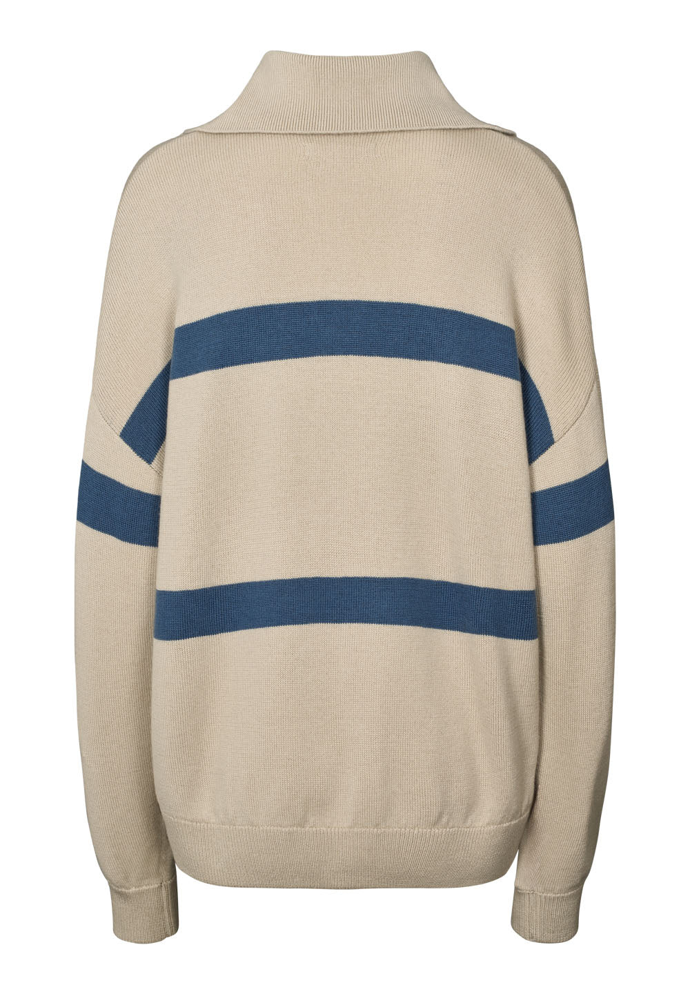 Rethinkit Wool Polo Sweater Keep Me Pullover 9523 fossil