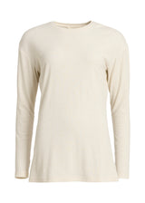 Rethinkit Wide Rib Long Tee MERCI Tee 3227 soft beige melange