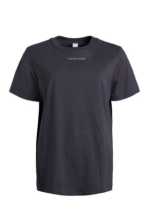 Rethinkit Essential Tee Cadiz Tee 0022 almost black