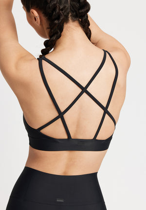 Rethinkit Sports Bra Multi Cross Seville Sports Bra 0021 black