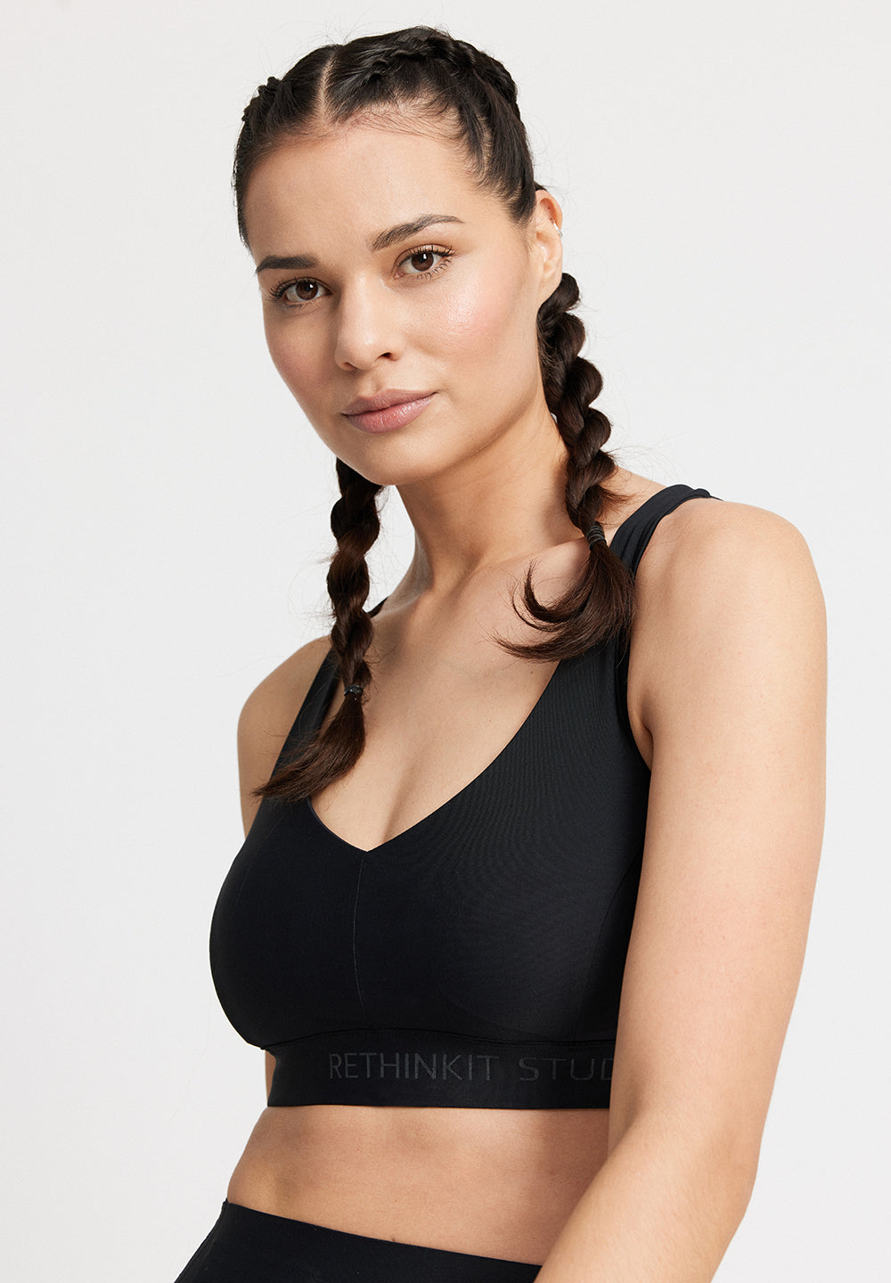 Rethinkit Sports Bra Multi Cross Seville Sports Bra 0021 black